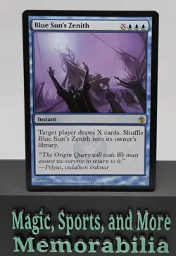 MTG Blue Sun's Zenith Mirrodin Besieged Magic The Gathering LP - Image 1