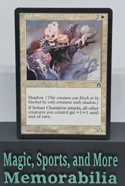MTG Soltari Champion Stronghold Rare Magic The Gathering LP - Image 1