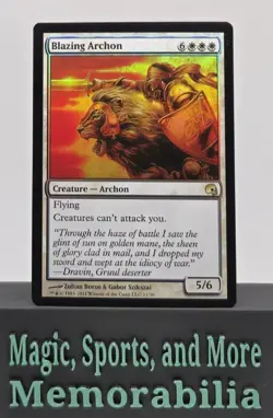 MTG Blazing Archon FOIL Graveborn Rare Magic The Gathering LP - Image 1
