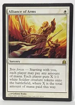 MTG Alliance of Arms - Commander - Magic the Gathering -LP - Image 2
