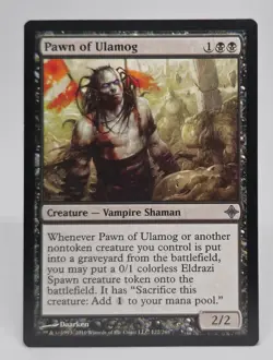 MTG Pawn of Ulamog Rise of the Eldrazi Magic the Gathering LP - Image 1