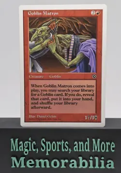 MTG Goblin Matron PORTAL II Regular Uncommon Magic The Gathering LP - Image 1