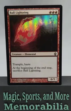 MTG Ball Lightning Foil Premium Deck Fire Lightning Rare Magic The Gathering LP - Image 1
