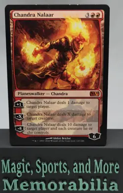 MTG Chandra Nalaar Core Set 2011 (M11) Regular Mythic Magic The Gathering LP - Image 1
