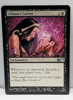 MTG Liliana's Caress Magic 2011 103/249 Regular Uncommon - Image 4