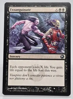 MTG Exsanguinate - Scars of Mirrodin - LP Magic the Gathering - Image 1