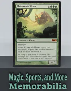 MTG ELDERSCALE WURM 2013 MtG CORE Set #167 MYTHIC Magic the Gathering LP - Image 1