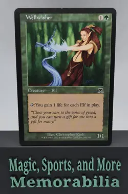 MTG Wellwisher Onslaught #300 Regular Common Magic The Gathering LP - Image 1