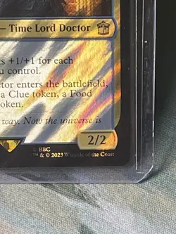 MTG The Third Doctor RARE Doctor Who SURGE FOIL 0767 NM/Mint - Image 3