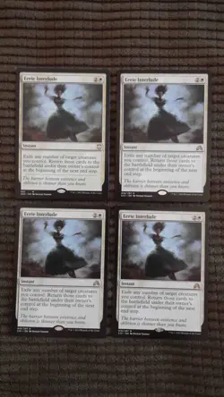 Magic: the Gathering / MtG Eerie Interlude x4 Mixed Sets - Image 1