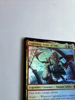 Lightning, Army of One Final Fantasy Foil - Image 2