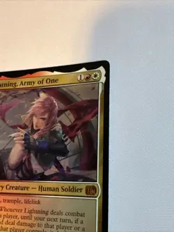 Lightning, Army of One Final Fantasy Foil - Image 3