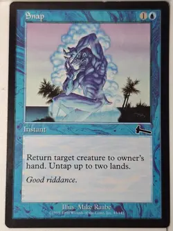 Snap - Urza's Legacy - Magic the Gathering MTG Nice! - Image 1