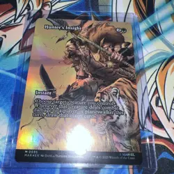 Magic the Gathering -Hunter's Insight (Borderless) (MAR) (FOIL) #35 - Image 1