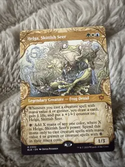 Helga, Skittish Seer (Showcase) Bloomburrow Regular - Image 1