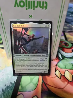 NM Foil Spider-UK, MTG, Marvel's Spider-Man, Magic the Gathering, 17 - Image 1