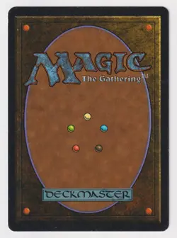 Signed Serendib Efreet HP Revised Artist Jesper Myrfors MTG Misprint Dark Back! - Image 2