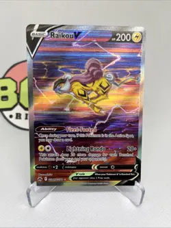 ⚡ Raikou V GG41/GG70 - Ultra Rare - Crown Zenith: Galarian Gallery - Pokemon TCG - Image 1