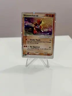 Pokemon TCG Hitmonchan ex EX Ruby and Sapphire 98/109 Holo Ultra Rare LP - Image 1