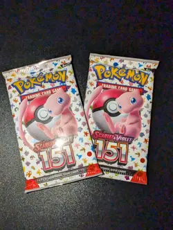 Pokemon TCG Scarlet & Violet 151 Booster Pack English Edition SEALED x2 - Image 1