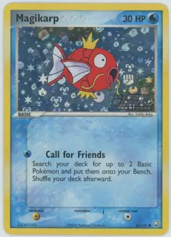 LP-NM Magikarp - Reverse Holo 65 ex Team Rocket Returns Pokemon TCG Stamped - Image 1