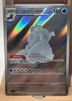 Pokemon TCG - Crabominable - 149/142 Full Art: Stellar Crown Illustration Rare - Image 1