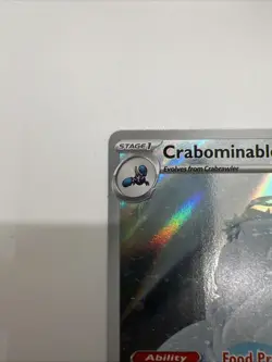 Pokemon TCG - Crabominable - 149/142 Full Art: Stellar Crown Illustration Rare - Image 4