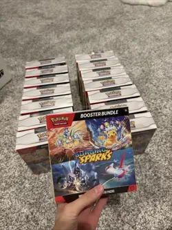 Pokemon TCG Surging Sparks Booster Bundle Sealed Fast shipping - Image 1
