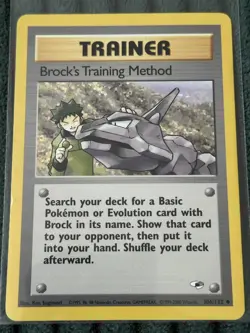 Pokemon Gym Heroes Brock's Training Method 106/132 - Image 1