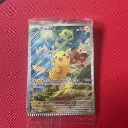 Pikachu Promo 027 Paldea Evolved ETB 2023 Pokemon CRIMP ERROR - SEALED - Image 3