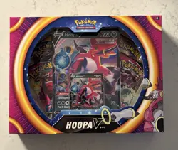 POKEMON TCG Hoopa V Box Fusion Strike Sword & Shield Factory Sealed Ships Fast - Image 1
