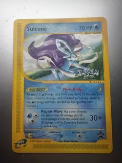 Suicune Pokemon 4Ever 2002 Movie Black Star Promo #53 - Image 1