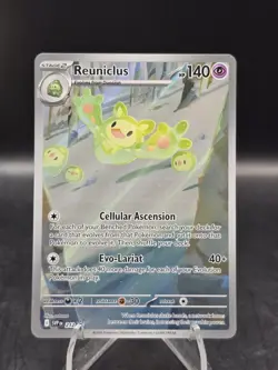 Pokemon TCG Reuniclus SVP 212 Black Bolt White Flare Illustration Rare Promo NM - Image 1