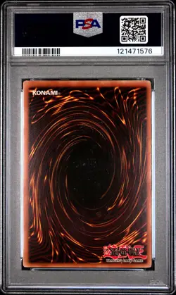 2002 YU-GI-OH! LOB-LEGEND OF BLUE EYES WHITE DRAGON RED-EYES B. DRAGON PSA 8 - Image 2