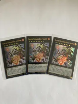 Yu-Gi-Oh! TCG Laevatein, Generaider Boss of Shadows Photon Hypernova Playset X3 - Image 1