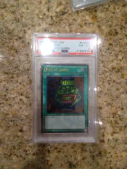 YUGIOH DPKB-EN029 POT OF GREED ULTIMATE RARE PSA 8 NM-MT Unl Ed - Image 1