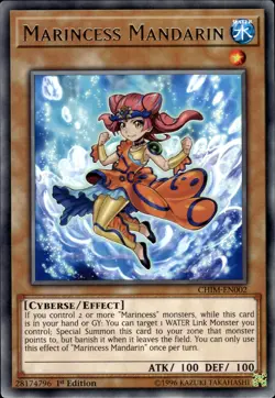 Marincess Mandarin - Rare 1st Edition CHIM-EN002 - NM - YuGiOh - Image 1