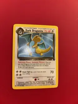 Pokemon Dark Dragonite TCG Card 22/82 Non-Holo, Lightly Played - Image 1