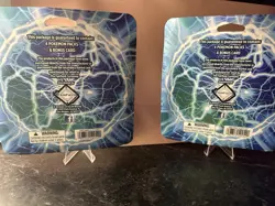 (2 sets) Pokemon TCG Lightning Set 4 Booster Packs 1 Bonus Card - Image 2