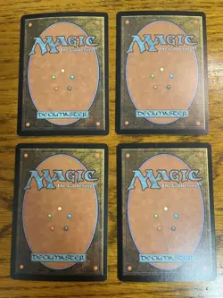 Seething Song English Foil Card Set of 4 Collectible Cards - Image 2