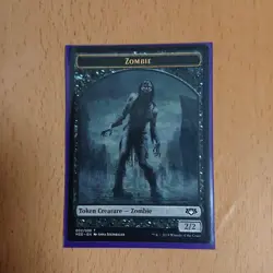 Liliana The Last Wish Guilds of Ravnica Mythic Edition Foil Card with Token Used - Image 4