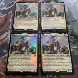 Ajani Nakatil Promo Foil Card English 4 Pieces Collectible Card Game - Image 1