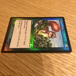 Magic The Gathering foil Might of Oaks ULG English card Used - Image 2