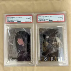 SAKAMOTO DAYS Wafer Card Osaragi C08 SP26 PSA10 Serial Numbered Collectible - Image 1