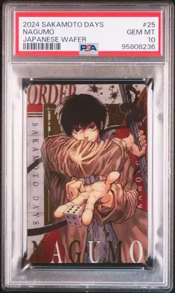 Sakamoto Days Wafer Card PSA10 Nanogumo Serial ② Collectible Trading Card - Image 3
