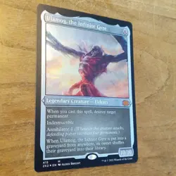 MTG Uramog English Etched Foil Magic The Gathering Used - Image 2