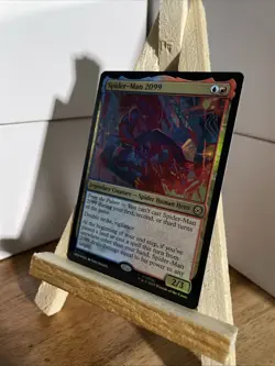 Spider-Man 2099 Foil Rare #0150 2025 MTG Marvel’s Spiderman NM-MT Look! - Image 4