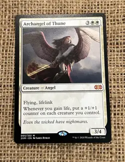 MTG Archangel of Thune- Double Masters- NM - Image 1