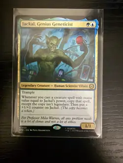 Jackal, Genius Geneticist [New, Near Mint] Rare {Spider-man MTG} - Image 1