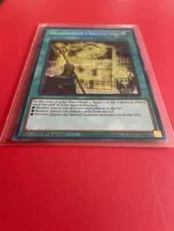Yugioh Gravekeeper's Inscription MP24-EN064 1st Edition Prismatic Secret Rare NM - Image 2